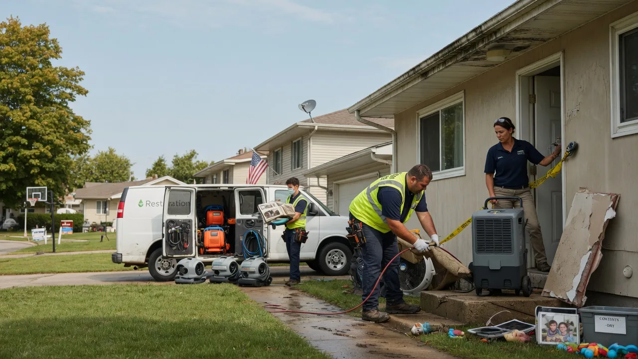 Water Damage Restoration in Kouts, IN near me